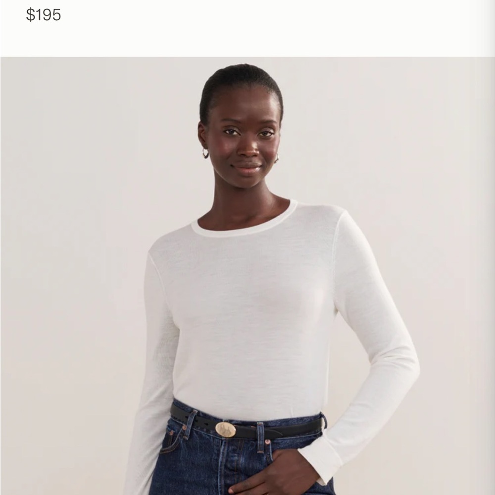 Jenni Kayne Mercer Cream Sweater